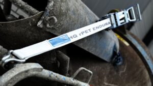 Duurzaam geproduceerd van gerecyclede PET-flessen